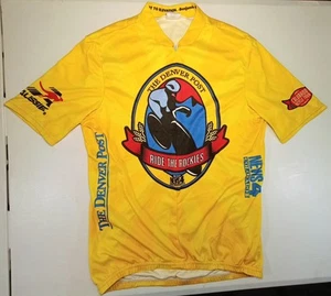 Camiseta deportiva de ciclismo australiana de colección Y2K 2001 The Denver Post Colorado Bicycle Tour - Imagen 1 de 13