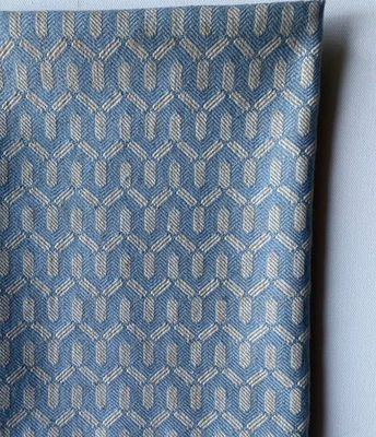 Lee Jofa Blithfield Hanover Light Blue Belgium Fabric Remnant 24x24" - Image 1 of 3