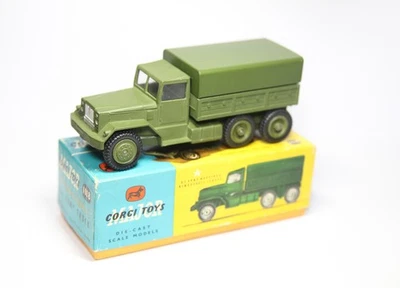 Camión militar Corgi 1118 International 6X6 en caja original - casi como nuevo de colección Foto 1 de 4