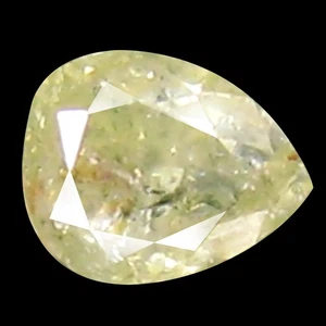 0.13 ct Mesmerizing Pear Cut (3 x 3 mm) Un-Heated Natural Fancy Yellow Diamond - Picture 1 of 1