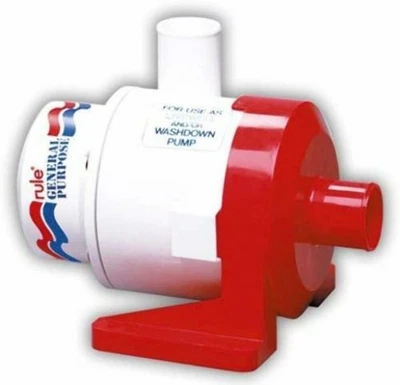 Bomba de agua de uso general Regla 17A 3800GPH 12V lavado Livewell barco marino Foto 1 de 4