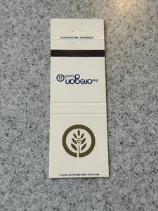 Cubierta de libro de cerillas vintage de The Oregon Bank 110 - Imagen 1 de 1