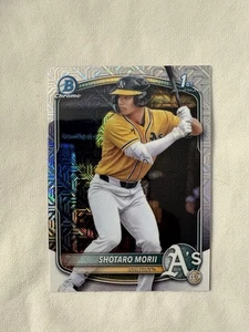 2025 Bowman Chrome 1st Bowman Shotaro Morii #BCP-170 Mojo Refractor  - Picture 1 of 2