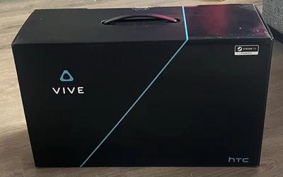 HTC Vive VR Headset Full Kit Virtual Reality System w/ Controllers Base Station - Image 1 of 2