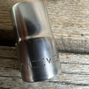 Vintage Craftsman 19/32” 12 Point 1/2” Drive Socket =V= USA MECHANIC FARM TOOL - Foto 1 di 8