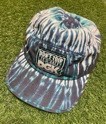 Boné chapéu skate DGK 5 painéis corante azul alça traseira Kayo - Imagem 1 de 4