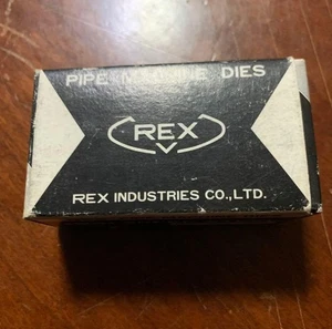 REX pipe machine dies HIGH SPEED STEEL: HSS 40A-50A 1/21"-2" - Picture 1 of 6