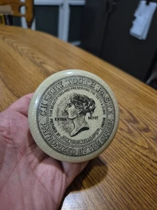 Antique CHERRY TOOTHPASTE Ceramic Jar Titanic Collection Cosnell & Co Replica - Picture 1 of 20