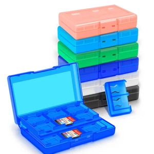 Game Card Case Mini Portable Hard Shell Storage Box For Nintendo Switch 24 in 1 - Picture 1 of 13