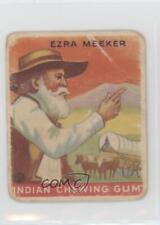 1933 Goudey Indian Gum R73 Series of 216 Ezra Meeker #81 7ut