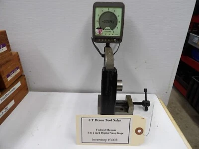 Medidor de pressão digital Federal Maxum 1 a 2 polegadas Inv#3003 - Imagem 1 de 3