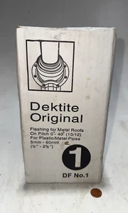 Lote De 10 Dektite Original Intermitente Para Techos Metálicos Gris Nº 1 DF101G - Imagen 1 de 3