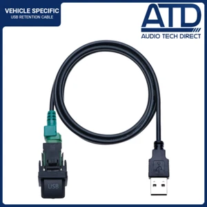 USB Anschluss für VW Golf Jetta Mk5 OEM Radio passend Werk Schalter 2.0 Anschluss 4Pin - Bild 1 von 12