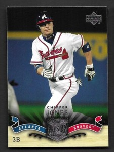 2005 UD All-Star Classics #8 Chipper Jones Atlanta Braves HOF