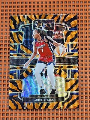 Ariel Atkins 2024 Select WNBA  Tiger Stripe Prizm SSP  🔥🔥 Case Hit - Image 1 of 2