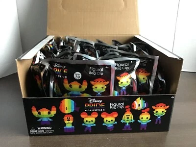 Una (1) bolsa de espuma 3D Disney Rainbow Pride Collection Series 39 bolsa ciega con clip Foto 1 de 3