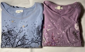 Pumpkin Patch - 2 x Long Sleeved T-Shirts - Size Children’s 11 - VGC - Picture 1 of 9