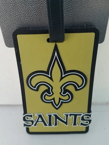 New Orleans Saints Luggage ID Tag [NEW] Travel Bag Cover