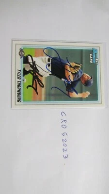 2011 Bowman Tyler Thornburg Signed Baseball Card (2) - Image 1 of 2