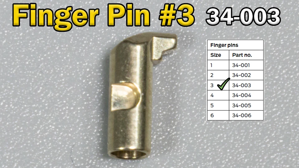 Schlage Primus Finger Pin #3 | No. 34-003 | Locksmith / Locksport Replacement x1