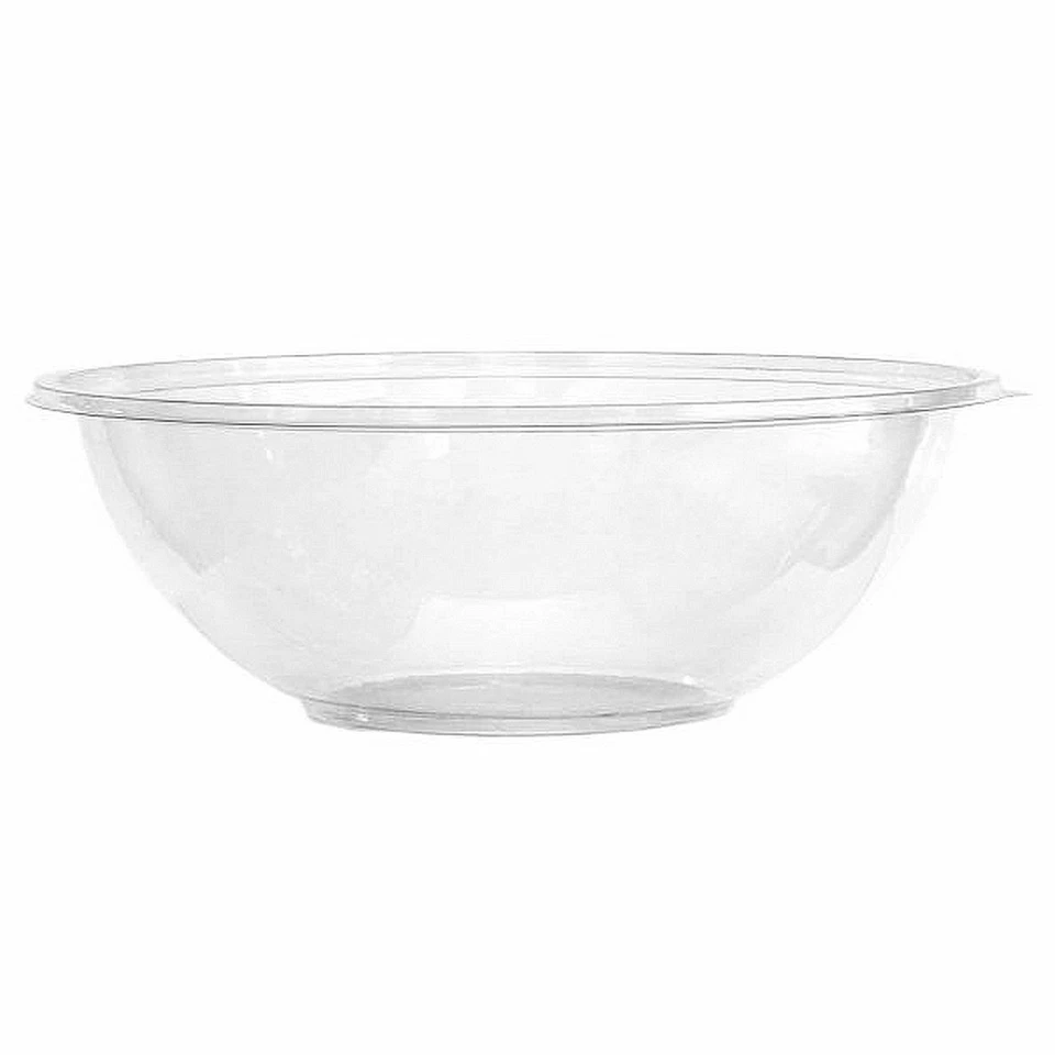 2 of Party Essentials 320 Oz. Soft Plastic Bowls  Clear with 2 lids - Image 1 of 1