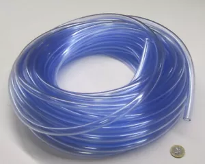 PVC Tubing, Clear, 1/2" OD x 3/8" ID x 1/16" Wall x 100 Foot Coil - Picture 1 of 12
