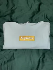 Supreme Box Logo Hoodie (FW17) Ice Blue, Medium - Bild 1 von 7