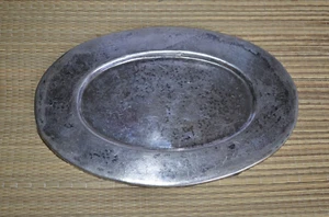 Vintage Astor Hotel Nickel and Silver Dish / Platter - Jos. Heinrichs - Picture 1 of 4
