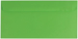 500 farbige Briefumschläge / Din lang / Farbe: grün - Bild 1 von 1