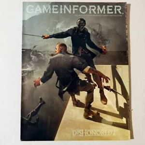 Game Informer Magazine Issue #278 JUN 2016 DISHONORED 2 NM+ Cover 1 of 2 - Picture 1 of 6