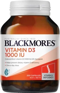 Blackmores Vitamin D3 200 Capsules - Picture 1 of 1