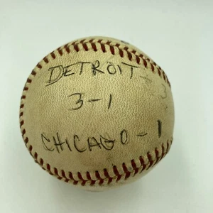 Mickey Lolich Signed Career Win No. 48 Final Out Game Used Baseball Beckett COA - Picture 1 of 7