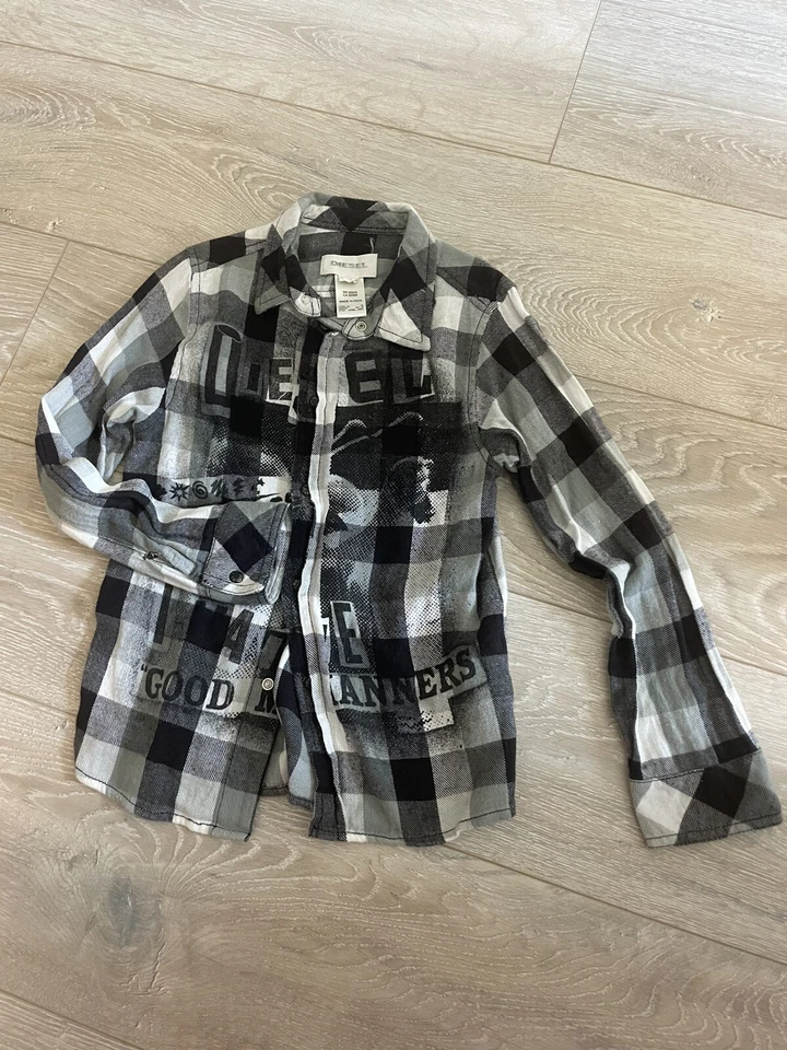 Рубашки для мальчиков Diesel размер 6-7 лет - Изображение 1 из 1
