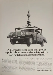 Revista Mercedes-Benz 450 anuncio anuncio imagen 1974 arte de pared decoración regalo - Imagen 1 de 1