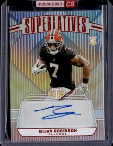 2023 Panini Illusions - Bijan Robinson #6 (RC) Superlatives Auto Sealed - Bild 1 von 2