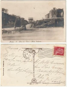 ROMA - ARCO DI TITO E META SUDANTE - VIAGG. 1931 -98076- - Foto 1 di 1