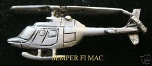 TH-57 Sea Ranger LAPEL HAT PIN UP MADE IN US NAVY MARINES HELICOPTER BELL 206 - Picture 1 of 5