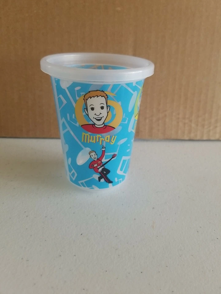 The Wiggles First Year Reusable Cup Greg Murray Anthony Jeff 10oz take n toss - Image 1 of 4