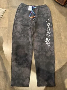 HOT! NWT! Nike Jordan x J Balvin Sweatpants Black DR2960-029 Men's Size XL Tall - Picture 1 of 18