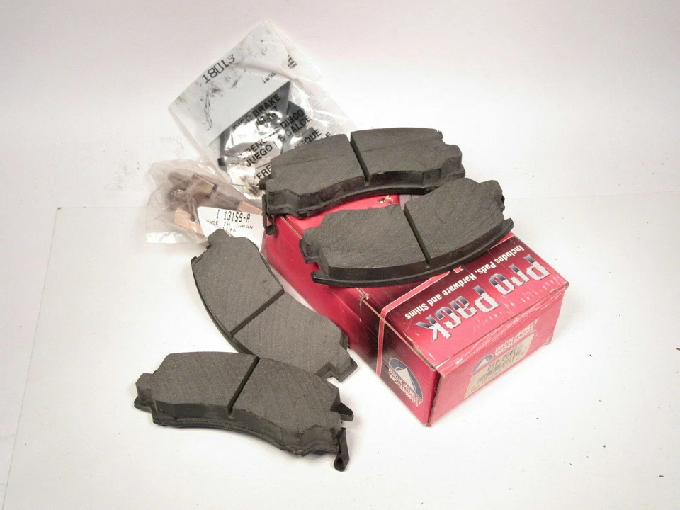 Kit de pastillas de freno delanteras para Subaru Loyale XT GL y Toyota 4Runner Beck Arnley Foto 1 de 1