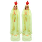 2 Virgin Mary Statue Our Lady of Grace Figurine for Easter Religious-