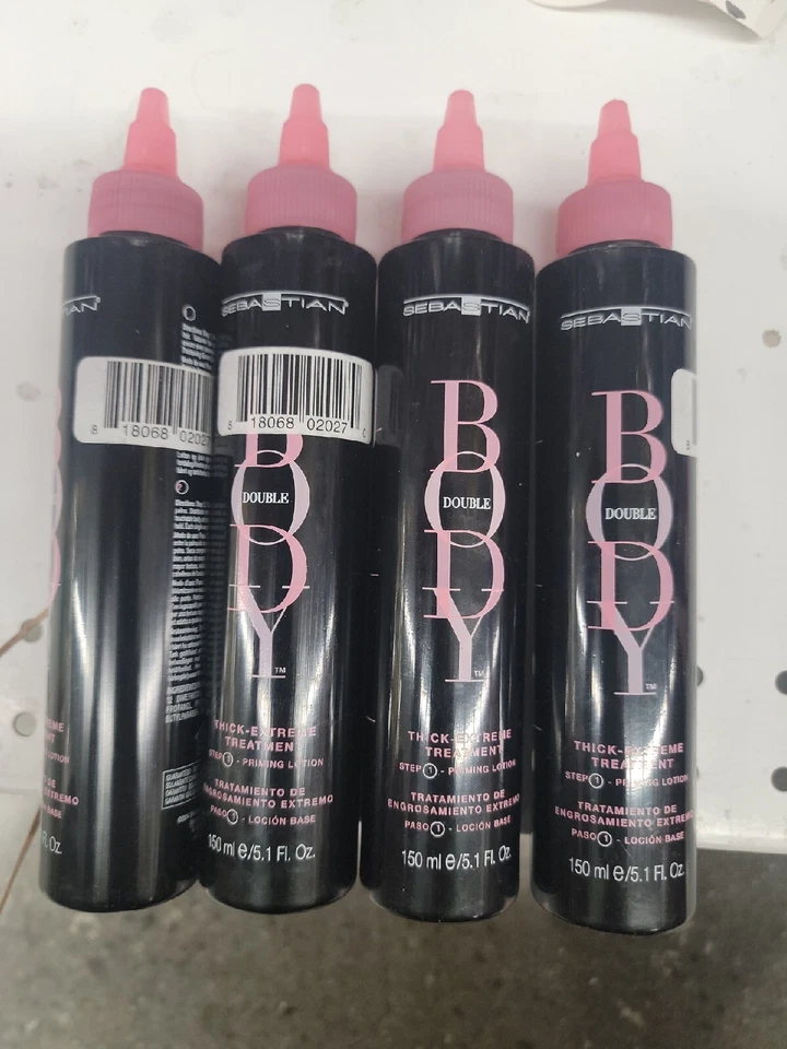 4x Sebastian Body Double Thick Extreme Treatment 5.1fl Discountinue - Image 1 of 1
