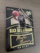 2016-17 Panini Black Gold Collegiate /199 MALIKE BEASLEY RC Auto