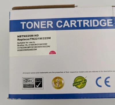 Тонер-картридж TN225M. Совместим с принтерами Brother. - Изображение 1 из 3