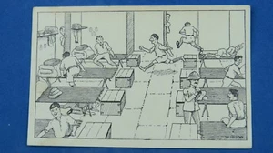 Vintage Military Comic Postcard 1930s Pith Helmet Soldiers Barracks Theme - Picture 1 of 2