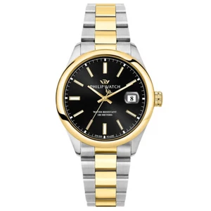 Orologio Uomo Philip Watch New Caribe Nero 39 mm R8253597093 NUOVO E ORIGINALE - Foto 1 di 5
