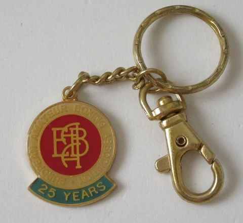 European Amateur Boxing Association 25 Years Keychain Cover