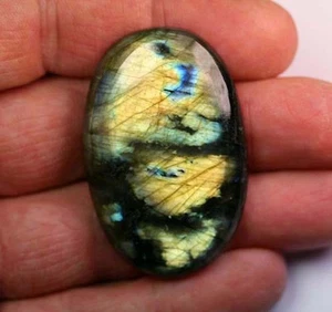  Labradorit 48x31 Oval 102,0 Ct!!! Top Brillant!!! - Bild 1 von 1