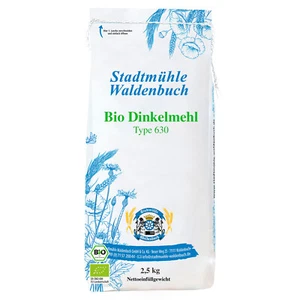 Stadtmühle Waldenbuch Bio Dinkelmehl Type 630 2.5 kg (5,20 € / kg) - Bild 1 von 1