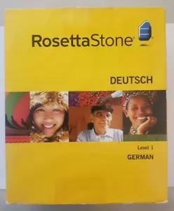 Rosetta Stone, Version Three, Level One Language German - Picture 1 of 4